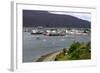 View of Ullapool Harbour, Highland, Scotland-Peter Thompson-Framed Photographic Print