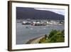 View of Ullapool Harbour, Highland, Scotland-Peter Thompson-Framed Photographic Print