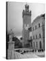 View of Unidentified Church in Arezzo, Italy-Hans Wild-Stretched Canvas