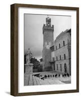 View of Unidentified Church in Arezzo, Italy-Hans Wild-Framed Photographic Print