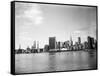 View of United Nations Buildings-null-Framed Stretched Canvas