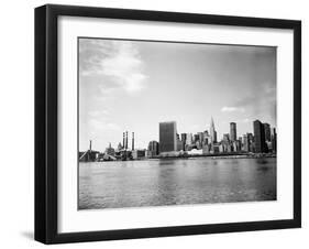 View of United Nations Buildings-null-Framed Photographic Print