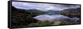 View of Upper Lake, Lakes of Killarney, Ring of Kerry, County Kerry, Munster, Republic of Ireland-Patrick Dieudonne-Framed Stretched Canvas