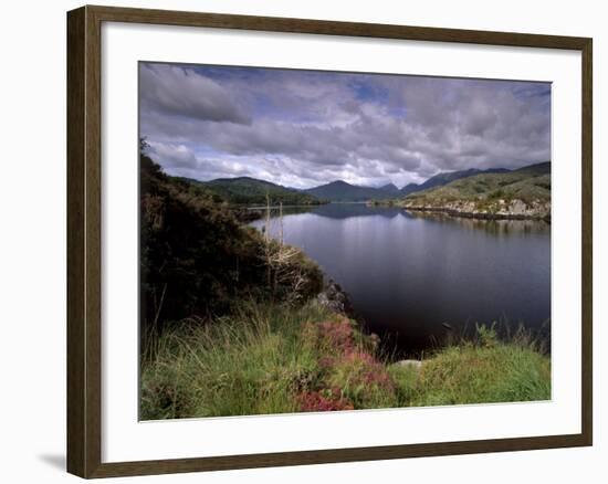 View of Upper Lake, Lakes of Killarney, Ring of Kerry, County Kerry, Munster, Republic of Ireland-Patrick Dieudonne-Framed Photographic Print