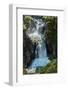 View of Upper Waterfall, Little Qualicum Falls Provincial Park, Little Qualicum River, British C...-null-Framed Photographic Print