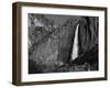 View of Upper Yosemite Falls and Rainbow, Yosemite National Park, California, USA-Adam Jones-Framed Premium Photographic Print