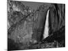 View of Upper Yosemite Falls and Rainbow, Yosemite National Park, California, USA-Adam Jones-Mounted Photographic Print