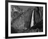 View of Upper Yosemite Falls and Rainbow, Yosemite National Park, California, USA-Adam Jones-Framed Photographic Print