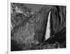 View of Upper Yosemite Falls and Rainbow, Yosemite National Park, California, USA-Adam Jones-Framed Photographic Print