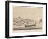 View of Uraga, Yedo Bay, 1855-Wilhelm Joseph Heine-Framed Giclee Print