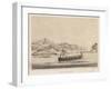 View of Uraga, Yedo Bay, 1855-Wilhelm Joseph Heine-Framed Giclee Print