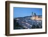 View of Urbino (Unesco World Heritage Site) at Dusk, Le Marche, Italy-Ian Trower-Framed Photographic Print