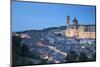 View of Urbino (Unesco World Heritage Site) at Dusk, Le Marche, Italy-Ian Trower-Mounted Photographic Print