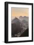 View of Urca and Botafogo, Rio de Janeiro, Brazil, South America-Ian Trower-Framed Photographic Print