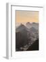 View of Urca and Botafogo, Rio de Janeiro, Brazil, South America-Ian Trower-Framed Photographic Print