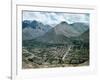 View of Urubamba Valley, Close to Incan Cities of Cuzco and Machu Picchu, Andes, Peru-null-Framed Giclee Print