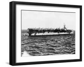 View of USS Langley-null-Framed Photographic Print