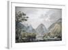 View of Vaitepiha Valley, Tahiti, 1777-John Webber-Framed Giclee Print