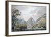 View of Vaitepiha Valley, Tahiti, 1777-John Webber-Framed Giclee Print