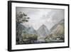 View of Vaitepiha Valley, Tahiti, 1777-John Webber-Framed Giclee Print