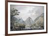 View of Vaitepiha Valley, Tahiti, 1777-John Webber-Framed Giclee Print