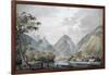 View of Vaitepiha Valley, Tahiti, 1777-John Webber-Framed Giclee Print