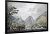 View of Vaitepiha Valley, Tahiti, 1777-John Webber-Framed Giclee Print