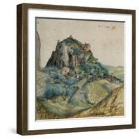 View of Val D'Arco in South Tyrol, 1495-Albrecht Dürer-Framed Giclee Print