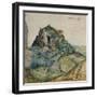 View of Val D'Arco in South Tyrol, 1495-Albrecht Dürer-Framed Giclee Print