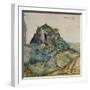 View of Val D'Arco in South Tyrol, 1495-Albrecht Dürer-Framed Giclee Print