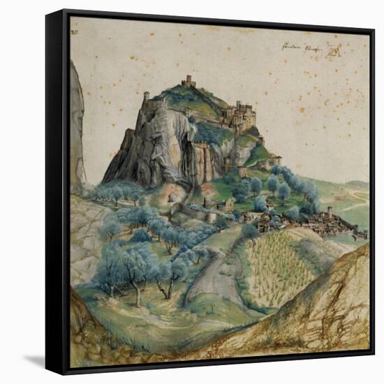 View of Val D'Arco in South Tyrol, 1495-Albrecht Dürer-Framed Stretched Canvas