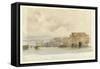 View of Valetta, Malta-James Holland-Framed Stretched Canvas