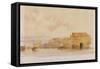 View of Valetta, Malta-James Holland-Framed Stretched Canvas