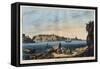 View of Valletta-Stefano Bianchetti-Framed Stretched Canvas