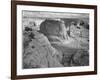 View Of Valley From Mountain "Canyon De Chelly" National Monument Arizona. 1933-1942-Ansel Adams-Framed Art Print