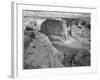 View Of Valley From Mountain "Canyon De Chelly" National Monument Arizona. 1933-1942-Ansel Adams-Framed Art Print