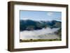 View of valley shrouded in fog at dawn, Mountain Zebra , Eastern Cape, South Africa-Chris & Tilde Stuart-Framed Photographic Print