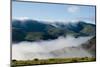 View of valley shrouded in fog at dawn, Mountain Zebra , Eastern Cape, South Africa-Chris & Tilde Stuart-Mounted Photographic Print