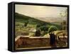 View of Vallombrosa, Near Florence-Louis Gauffier-Framed Stretched Canvas