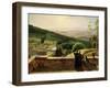 View of Vallombrosa, Near Florence-Louis Gauffier-Framed Giclee Print