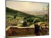 View of Vallombrosa, Near Florence-Louis Gauffier-Mounted Giclee Print