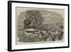 View of Valparaiso, Showing the Portion of the City on Fire, 13 November-null-Framed Giclee Print