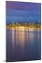 View of Vancouver Downtown from North Vancouver at dusk, Vancouver, British Columbia, Canada, North-Frank Fell-Mounted Photographic Print