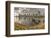 View of Vancouver skyline as viewed from Millbank, Vancouver, British Columbia, Canada, North Ameri-Frank Fell-Framed Photographic Print