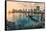 View of Vancouver skyline as viewed from Millbank, Vancouver, British Columbia, Canada-Toms Auzins-Framed Stretched Canvas