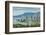 View of Vancouver skyline as viewed from Mount Pleasant District, Vancouver, British Columbia, Cana-Frank Fell-Framed Photographic Print