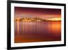 View of Vancouver Skyline from North Vancouver at sunset, British Columbia, Canada, North America-Frank Fell-Framed Photographic Print