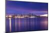 View of Vancouver Skyline from North Vancouver at sunset, British Columbia, Canada, North America-Frank Fell-Mounted Photographic Print