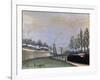 View of Vanves, 1909-Henri Rousseau-Framed Giclee Print