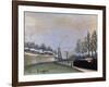 View of Vanves, 1909-Henri Rousseau-Framed Giclee Print